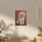 Maltese — Painted Portrait Canvas (Style B)