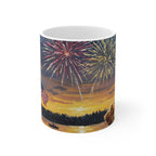 Independence Pups Golden Retriever Ceramic Mug | Tritan — primary view