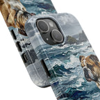 Acrylic Gallery Print English Bulldog - Coastal Cliffside | Tough Phone Case — view 14 of 28