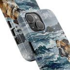English Bulldog Acrylic Gallery Print Coastal Cliffside Phone Case | Premium Dog Prints | Tritan — view 14 of 28