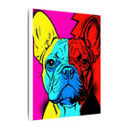 Pop Art French Bulldog Canvas — Bold Dog Wall Art
