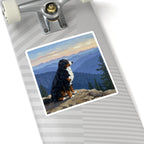 Acrylic Bernese Mountain Dog - Mountain Overlook | Kiss-Cut Stickers