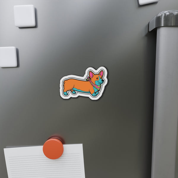 Y2K Corgi Magnet | Tritan — Lifestyle View