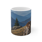 Acrylic German Shorthaired Pointer - Mountain Overlook | Ceramic Mug 11oz