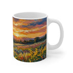German Shepherd Acrylic Gallery Print Sunset Prairie Coffee Mug | Premium Dog Prints | Tritan — view 3 of 4