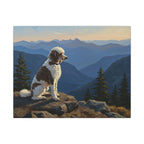 Poodle Acrylic Art Print Stretched Canvas Wall Art | Dog Lover Gift | Modern Pet Portrait Home Decor | Unique Dog Mom Gift
