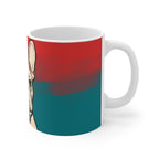 French Bulldog Comic Pop Art Ceramic Mug 11oz | Premium Dog Art | Tritan