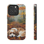 Acrylic Havanese - Autumn Woods | Tough Phone Case