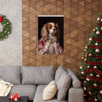 Cavalier King Charles Spaniel Kings & Queens Royal Portrait Matte Poster, Regal Dog Art Print, Wall Art