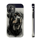 Charcoal Rottweiler Rottweiler Tough Phone Case - Rottweiler pride — gentle giants deserve great art — view 5 of 103