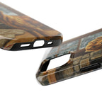Golden Retriever Phone Case — Acrylic Dog Art | iPhone 17/16/15 & Samsung | Dog Lover Gift