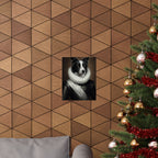 Border Collie Renaissance Royal Portrait Matte Poster, Regal Dog Art Print, Border Collie Lover Gift, Wall Art