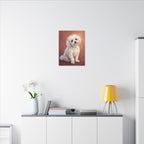 Maltese — Painted Portrait Canvas (Style B)