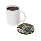 French Bulldog Watercolor Garden Peek Drink Coaster | Premium Dog Prints | Tritan — view 4 of 6