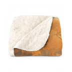 Australian Shepherd Watercolor Autumn Path Throw Blanket | Premium Dog Prints | Tritan — view 7 of 9