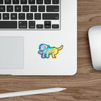 Y2K Labrador Holo Sticker | Tritan