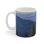 Acrylic Labrador Retriever - Mountain Overlook | Ceramic Mug 11oz