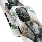 Poodle Watercolor Botanical Wreath Phone Case | Premium Dog Prints | Tritan — view 17 of 28