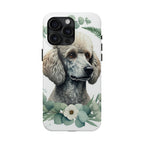 Poodle Watercolor Botanical Wreath Phone Case | Premium Dog Prints | Tritan — view 8 of 28