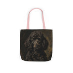 Standard Poodle Tote Bag | Painterly Dog Art Canvas Tote | Poodle Mom Gift | Dog Lover Market Bag | Pet Portrait Accessory