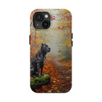 Acrylic Gallery Print Cane Corso - Autumn Woods | Tough Phone Case
