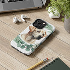 Labrador Retriever Watercolor Botanical Wreath Phone Case | Premium Dog Prints | Tritan — view 12 of 28