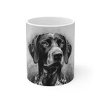 German Shorthaired Pointer Cozy Set — 2-Piece Blanket + Mug Gift Set | Charcoal | Tritan