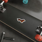 Pop Art Dachshund Sticker | Tritan