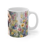 Labrador Retriever Watercolor Ceramic Coffee Mug 11oz, Soft Dog Painting, Labrador Retriever Lover Gift