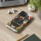 Dachshund Watercolor Wildflower Field Phone Case | Premium Dog Prints | Tritan — view 12 of 28