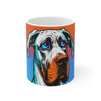 Great Dane Cozy Set — 2-Piece Blanket + Mug Gift Set | Comic | Tritan