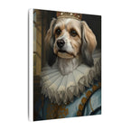 Havanese Kings & Queens Royal Portrait Canvas Wall Art, Regal Dog Painting, Havanese Lover Gift, Stretched Canvas