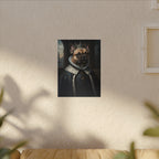 French Bulldog Kings & Queens Royal Portrait Canvas Wall Art, Regal Dog Painting, French Bulldog Lover Gift, Stretched Canvas