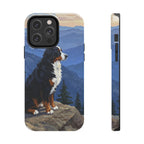 Acrylic Bernese Mountain Dog - Mountain Overlook | Tough Phone Case