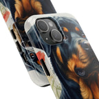 Rottweiler Watercolor Wildflower Field Phone Case | Premium Dog Prints | Tritan — view 14 of 28