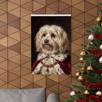 Havanese Kings & Queens Royal Portrait Matte Poster, Regal Dog Art Print, Havanese Lover Gift, Wall Art
