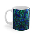 French Bulldog Low Poly Cool Jewel Ceramic Mug 11oz | Dog Lover Gift