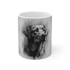 Labrador Retriever Cozy Set — 2-Piece Blanket + Mug Gift Set | Charcoal | Tritan