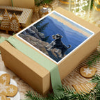 Acrylic Miniature Schnauzer - Mountain Overlook | Kiss-Cut Stickers