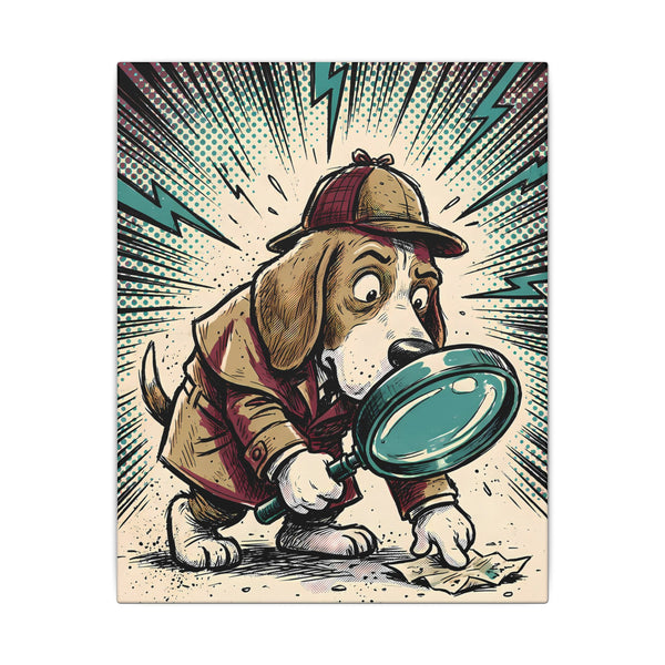 The Super Sleuth Beagle - V6 Extreme Comic Edition Canvas