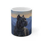 Acrylic Gallery Print Cane Corso - Mountain Overlook | Ceramic Mug 11oz
