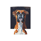 Boxer Can Cooler, America 250 Patriotic Dog Art Pattern, Boxer Dog Gift, Summer Party Favor, USA Flag Drinkware, Boxer Mom Dad Present — primary view