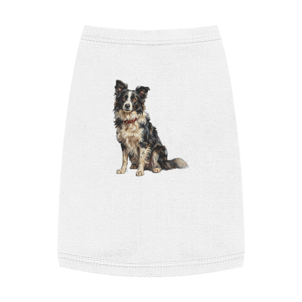 Border Collie Dog Shirt | Painterly Pet Tee | Matching Dog & Owner Set | Border Collie Lover Gift | Cute Dog Apparel