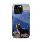 Acrylic Yorkshire Terrier - Mountain Overlook | Tough Phone Case