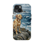 Acrylic Gallery Print Labrador Retriever - Coastal Cliffside | Tough Phone Case — view 5 of 28