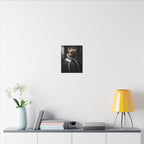 French Bulldog Renaissance Royal Portrait Canvas Wall Art, Regal Dog Painting, French Bulldog Lover Gift, Stretched Canvas