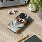 Australian Shepherd Watercolor Wildflower Field Phone Case | Premium Dog Prints | Tritan — view 11 of 28