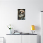 Havanese Renaissance Royal Portrait Canvas Wall Art, Regal Dog Painting, Havanese Lover Gift, Stretched Canvas