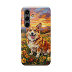 Corgi Acrylic Gallery Print Sunset Prairie Phone Case | Premium Dog Prints | Tritan — view 8 of 24