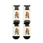 Great Dane Socks | Fun All Over Print Dog Socks | Great Dane Mom Gift | Cute Crew Socks for Dog Lovers | Stocking Stuffer